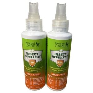 Personal Care Insect Repellent 2 Bottles 4oz Plant Based